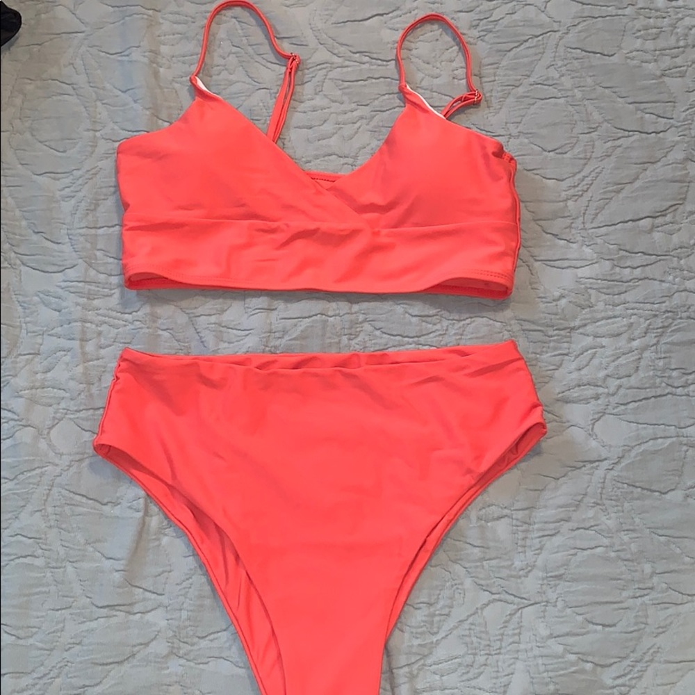 Orange bikini